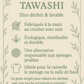 Éponge Tawashi